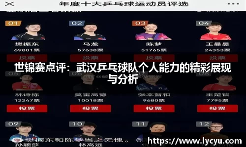 世锦赛点评：武汉乒乓球队个人能力的精彩展现与分析